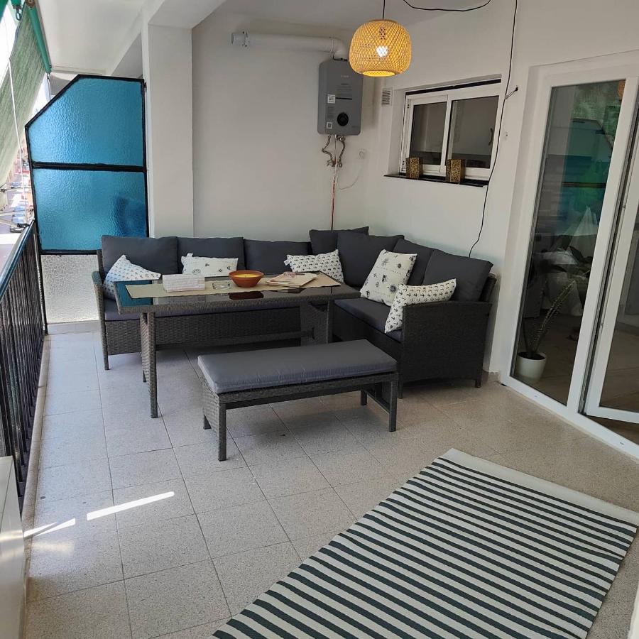 Sunny 3 Bed Beach Flat - Large Terrace With Sea View Puerto de Sagunto Exterior photo