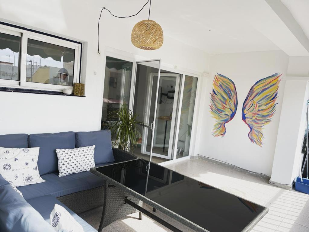 Sunny 3 Bed Beach Flat - Large Terrace With Sea View Puerto de Sagunto Exterior photo